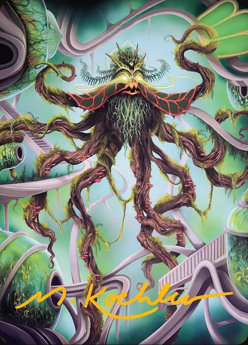 Verdant Kraken // Verdant Kraken — art by Michael Koehler