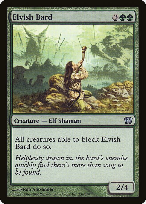 Elvish Bard — art by Rob Alexander
