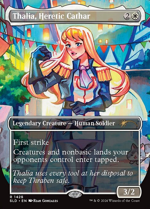 Thalia, Heretic Cathar — art by Rian Gonzales