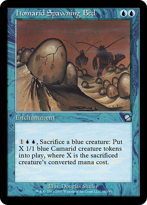 Homarid Spawning Bed — art by Douglas Shuler