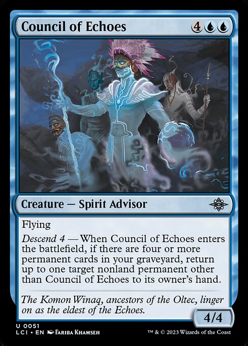 Council of Echoes — art by Fariba Khamseh