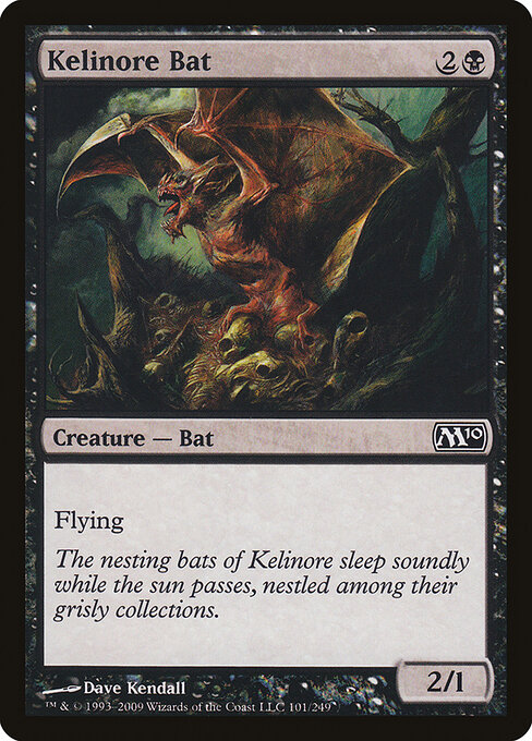 Kelinore Bat — art by Dave Kendall