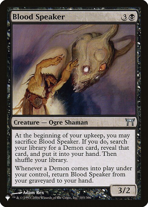 Blood Speaker — art by Adam Rex