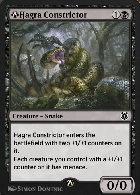 A-Hagra Constrictor — art by Simon Dominic