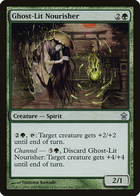 Ghost-Lit Nourisher — art by Tsutomu Kawade