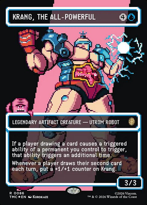 Krang, the All-Powerful — art by Kirokaze