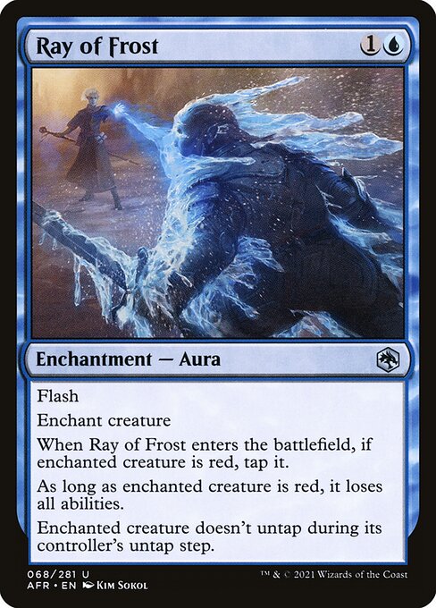 Ray of Frost — art by Kim Sokol