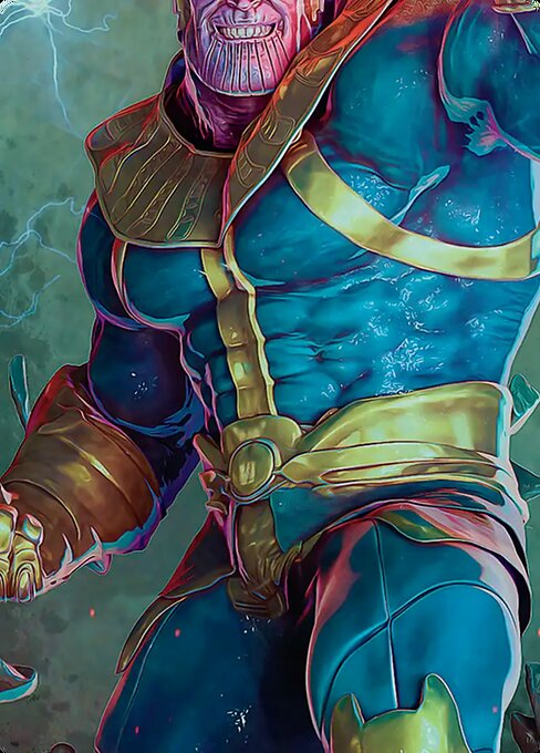 Thanos, the Mad Titan // Thanos, the Mad Titan — art by Björn Barends