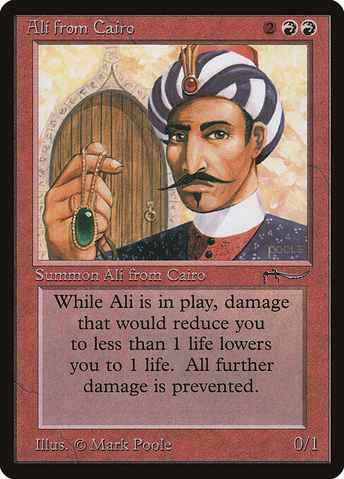 Ali from Cairo — art by Mark Poole