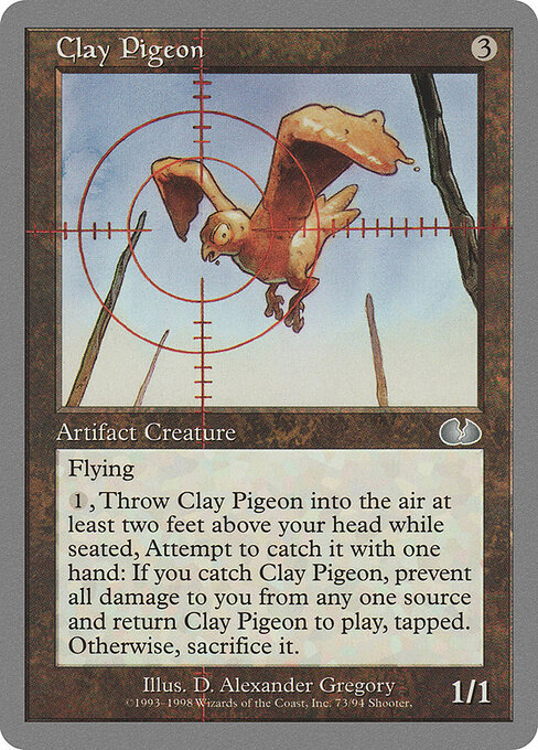 Clay Pigeon — art by D. Alexander Gregory