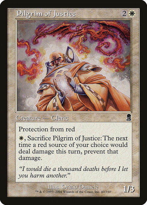 Pilgrim of Justice — art by Dany Orizio