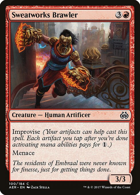 Sweatworks Brawler — art by Zack Stella