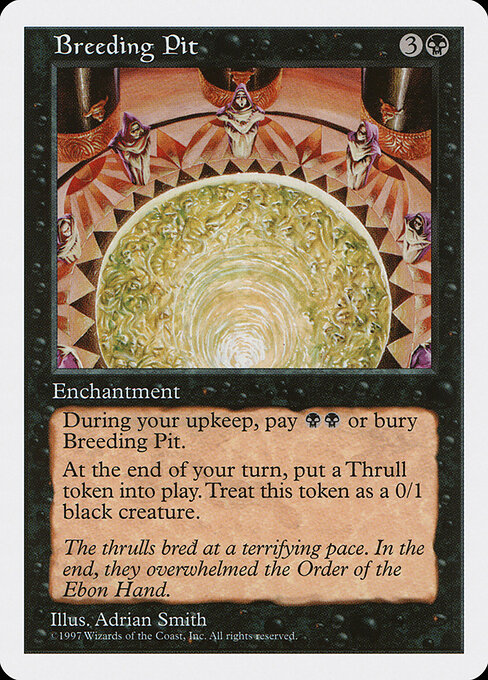 Breeding Pit — art by Adrian Smith