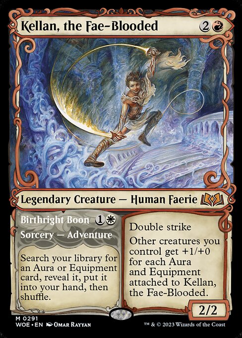 Kellan, the Fae-Blooded // Birthright Boon — art by Omar Rayyan