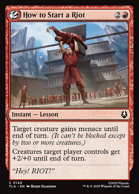 How to Start a Riot — art by Robin Olausson