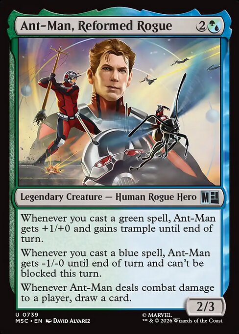 Ant-Man, Reformed Rogue — art by David Álvarez