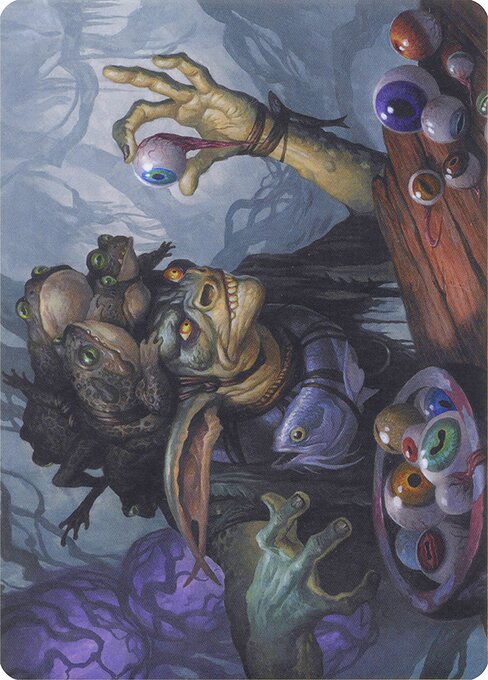 Warteye Witch // Warteye Witch — art by Steve Prescott