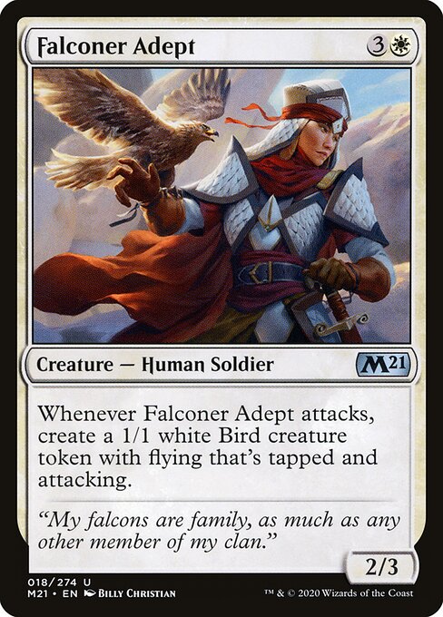 Falconer Adept — art by Billy Christian