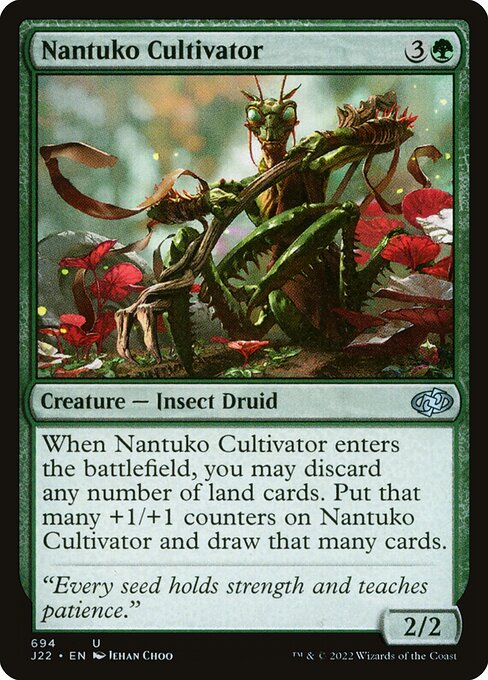 Nantuko Cultivator — art by Jehan Choo