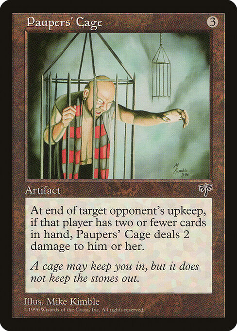 Paupers' Cage — art by Mike Kimble