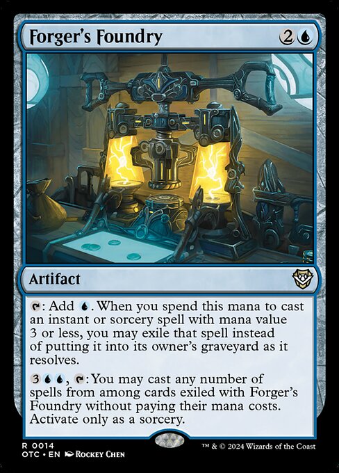 Forger's Foundry — art by Rockey Chen
