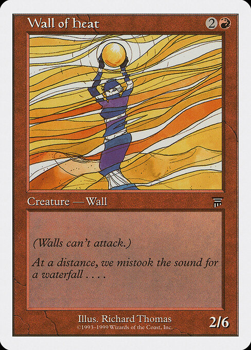 Wall of Heat — art by Richard Thomas