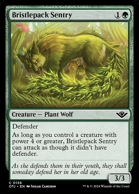 Bristlepack Sentry — art by Josiah "Jo" Cameron
