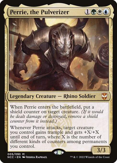 Perrie, the Pulverizer — art by Joshua Raphael