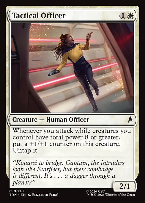 Tactical Officer — art by Elizabeth Peiró