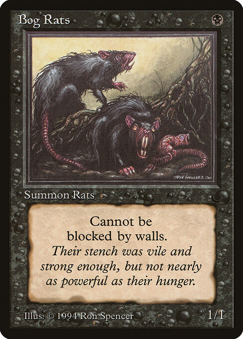 Bog Rats — art by Ron Spencer