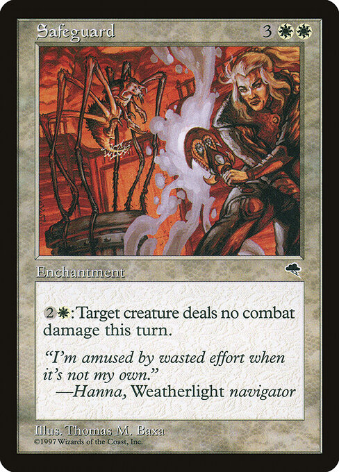 Safeguard — art by Thomas M. Baxa