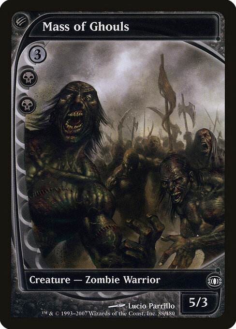 Mass of Ghouls — art by Lucio Parrillo