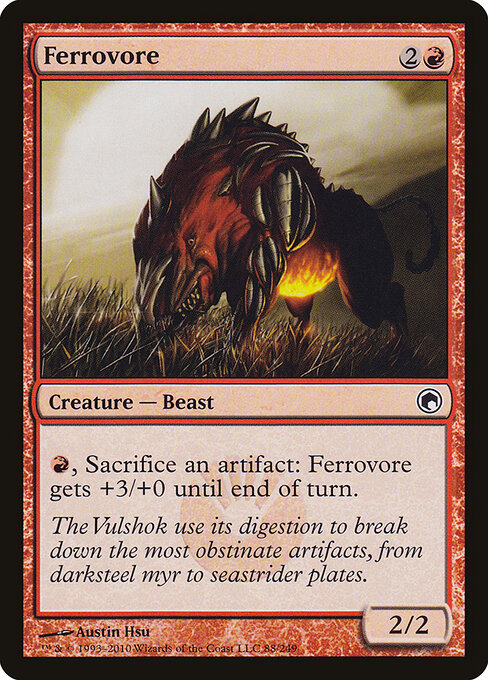 Ferrovore — art by Austin Hsu