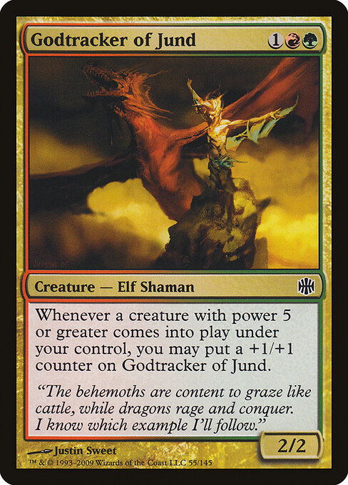 Godtracker of Jund — art by Justin Sweet