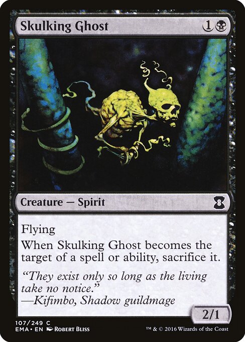 Skulking Ghost — art by Robert Bliss