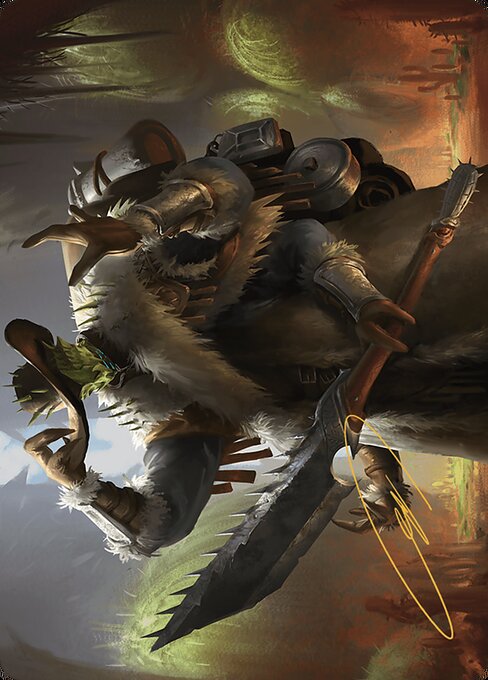 Hardbristle Bandit // Hardbristle Bandit — art by Francis Tneh