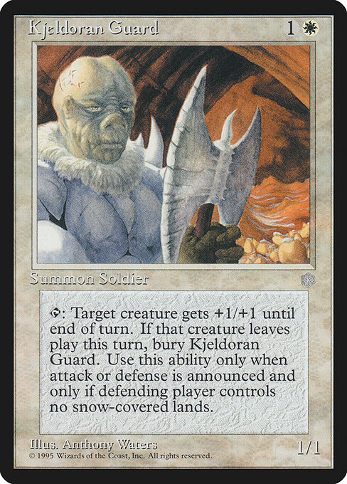 Kjeldoran Guard — art by Anthony S. Waters