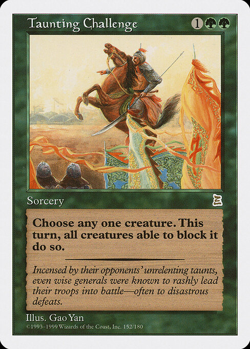 Taunting Challenge — art by Gao Yan
