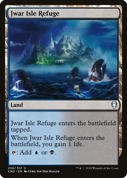 Jwar Isle Refuge — art by Cyril Van Der Haegen