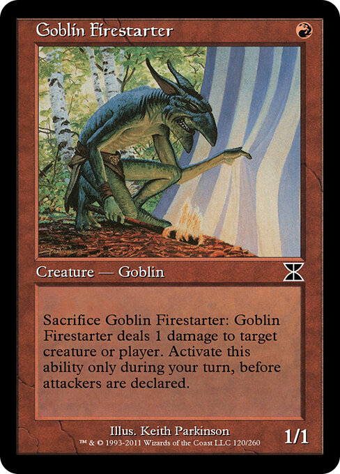 Goblin Firestarter — art by Keith Parkinson