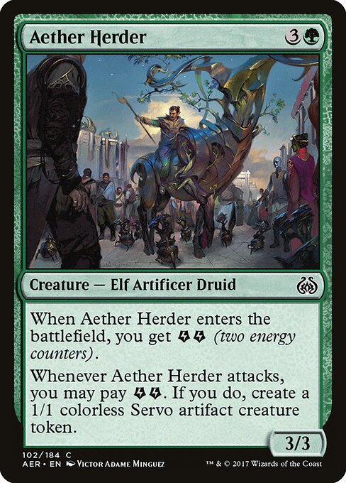 Aether Herder — art by Victor Adame Minguez