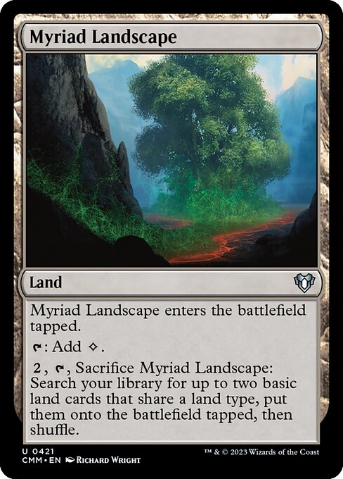 Myriad Landscape — art by Richard Wright