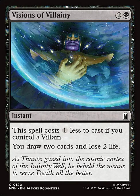 Visions of Villainy — art by Pavel Kolomeyets