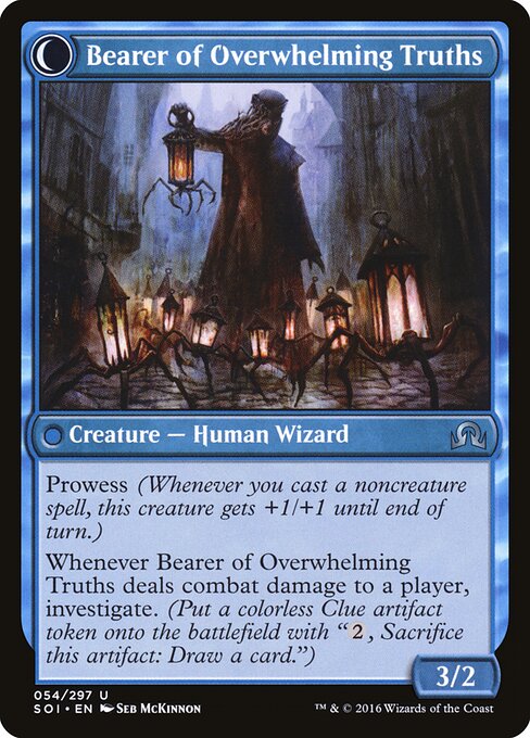 Daring Sleuth // Bearer of Overwhelming Truths — art by Seb McKinnon
