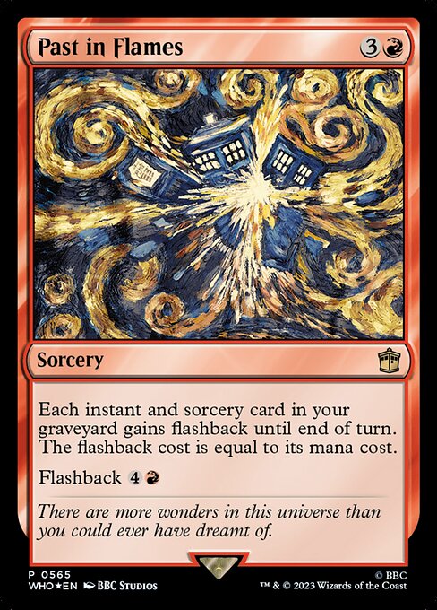 Past in Flames — art by BBC Studios