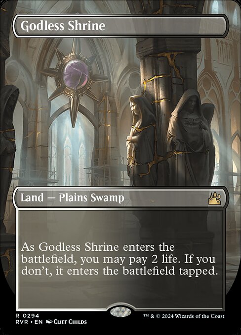 Godless Shrine — art by Cliff Childs