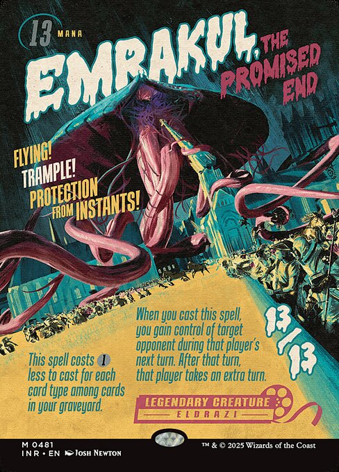 Emrakul, the Promised End — art by Josh Newton