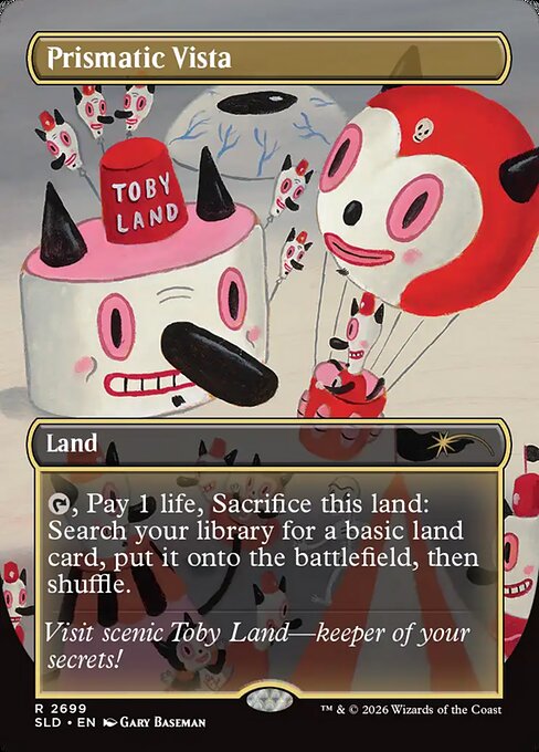 Prismatic Vista — art by Gary Baseman
