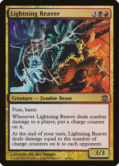 Lightning Reaver — art by Cyril Van Der Haegen