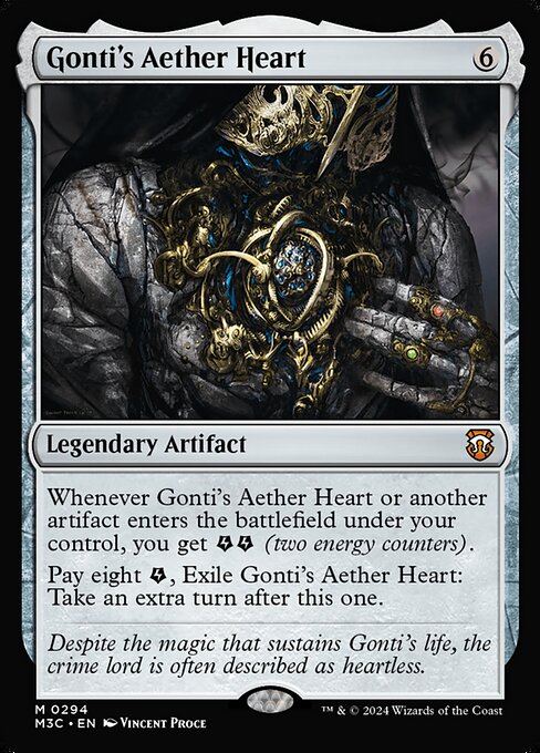 Gonti's Aether Heart — art by Vincent Proce